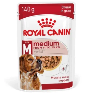 Royal Canin Sachet Medium Adulto 140 GR Unidad