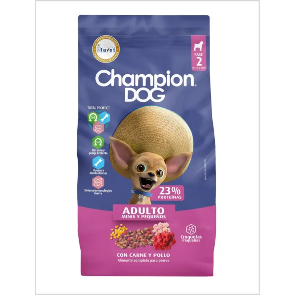 Champion Dog Adulto Razas Pequeñas 18 KG