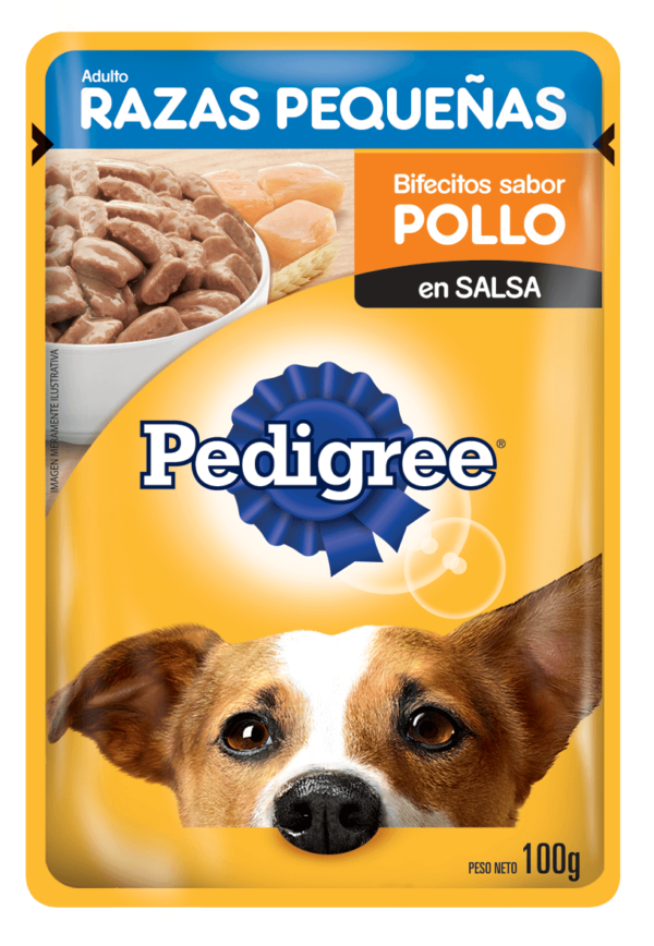 Sachet Pedigree Pollo Razas Pequeñas 12 Unidades