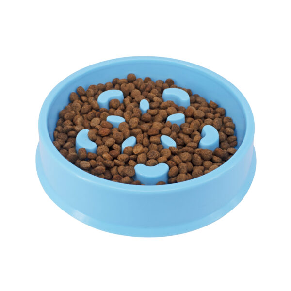 Plato Alimentación Lenta Mascotas Colores (1064) - Imagen 3