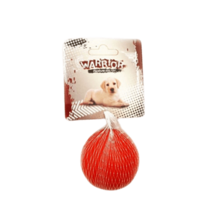 Juguete Bola Warrior Maciza Caucho 8 cm (ER034)