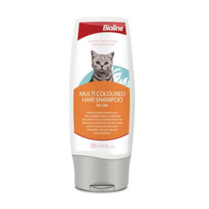 Bioline Champú / Shampoo para Gatos Multicolor 200ml