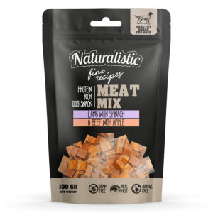 Naturalistic Snack Meat Mix Lamb & Beef 100 GR (C2265)
