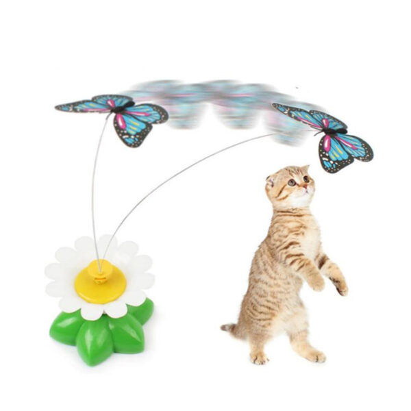 Juguete para Gato Mariposa Giratoria (7133)