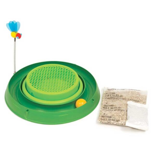 Juguete Gato Cat Play Circuito 3 en 1 con Pasto (43002) - Imagen 3