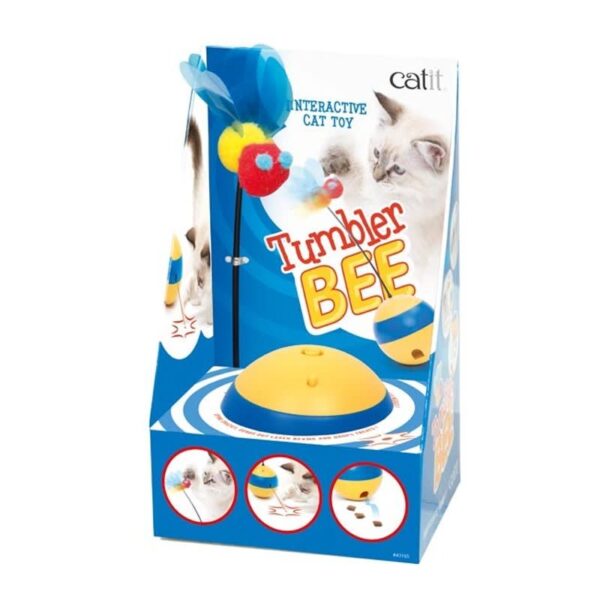 Juguete Gato Catit Play Tumbler Bee (43165)