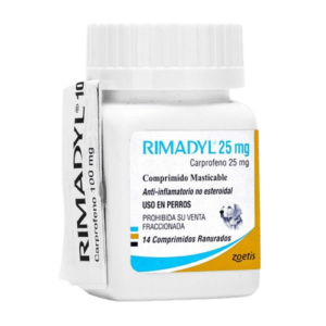 Rimadyl Masticable 25mg x14 Comprimidos (Carprofeno)