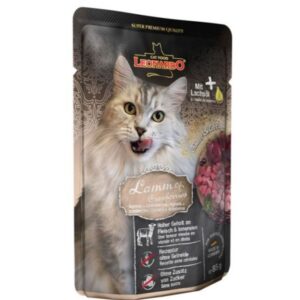 Sachet Leonardo Gato Cordero y Arándano 85 GR