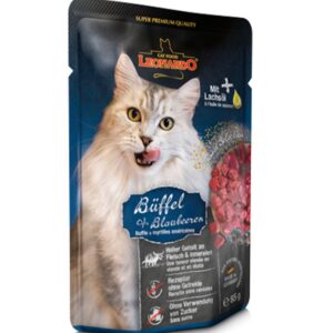 Sachet Leonardo Gato Búfalo Arándano 85 GR