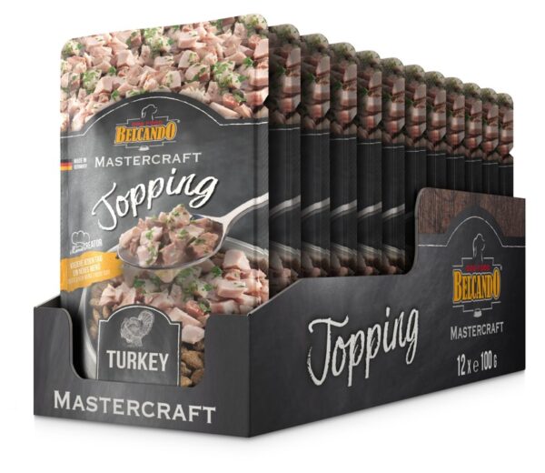 Belcando Perro Sachet MasterCraft Topping Pavo 100GR 12 Unidades