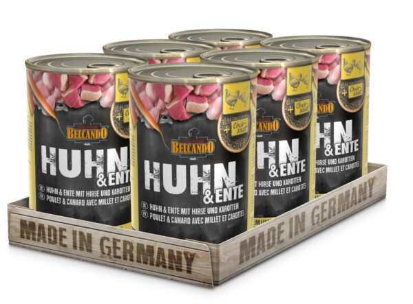 Belcando Perro Lata Pollo y Pato 400GR x6 Unidades