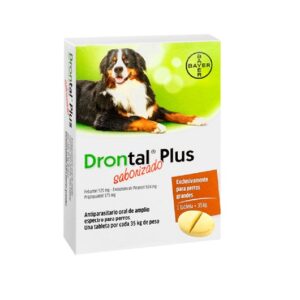 Antiparasitario Drontal Plus Perro (Hasta 35KG)