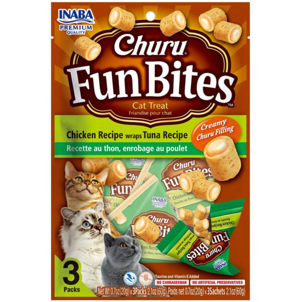 Churu Cat Fun Bites Atun 60 GR