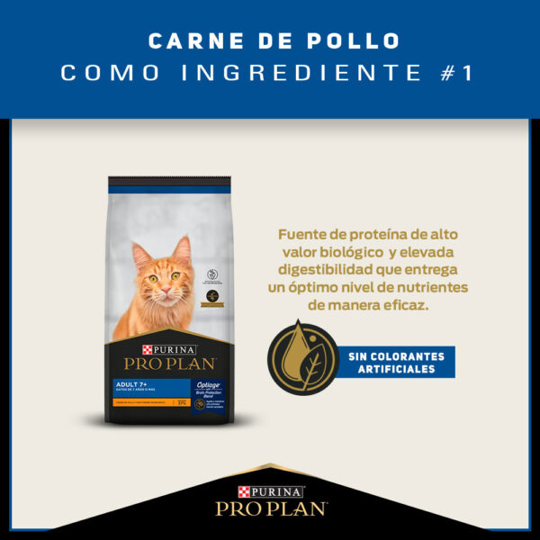 Pro Plan Cat Adult 7+ 3 kg - Imagen 8