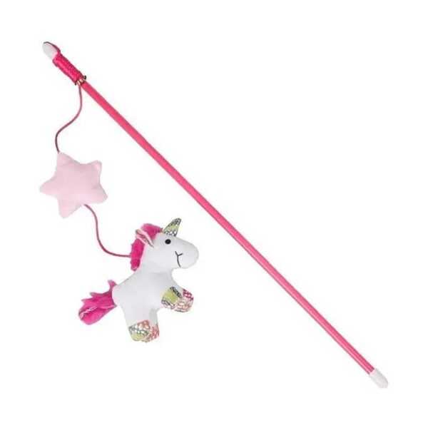 Juguete Varita Pawise Unicornio con Catnip (28072)