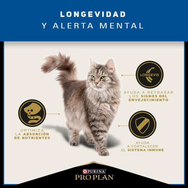 Pro Plan Cat Adult 7+ 3 kg - Imagen 6
