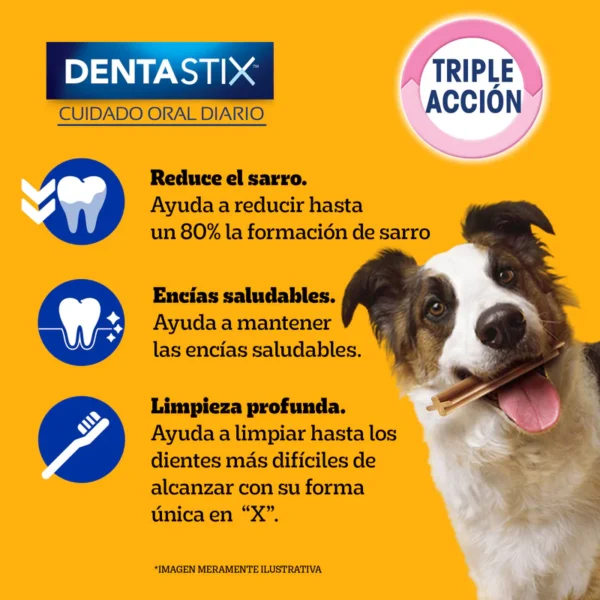 Caja Dentastix Unidades Razas Medianas 10 Unidades 180 GR - Imagen 2