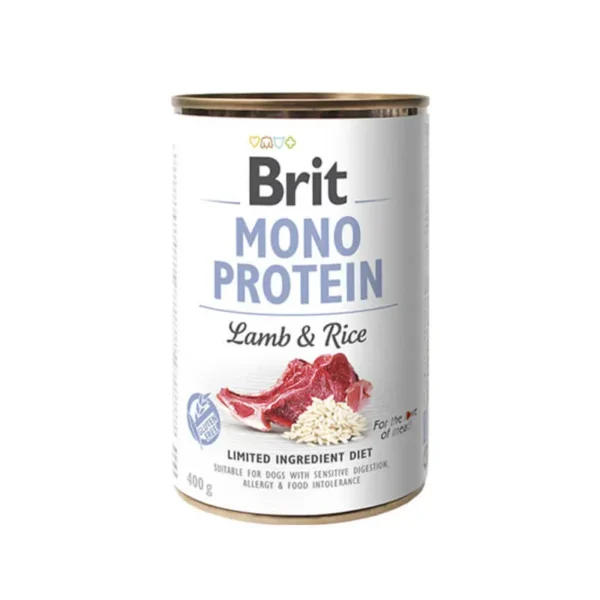 Lata Brit Care Mono Protein Lamb & Rice 400 GR
