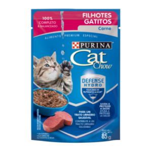 Sachet Cat Chow Gatitos Carne x15