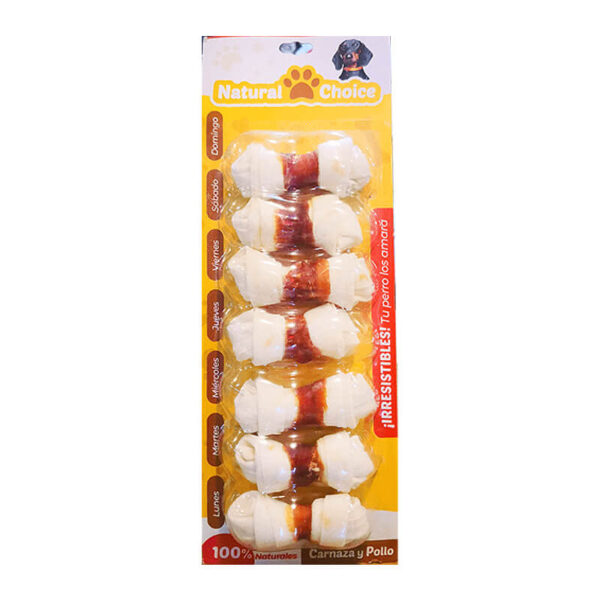 Display Natural Choice Hueso Pollo x7un