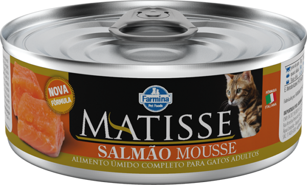Lata Matisse Cat Mousse Salmón 300gr