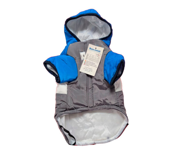 Parka Mascotas Gorro Colores Talla S (76065)