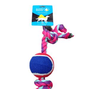 Juguete Perro Cuerda Algodón Pelota (KH-SG0084)
