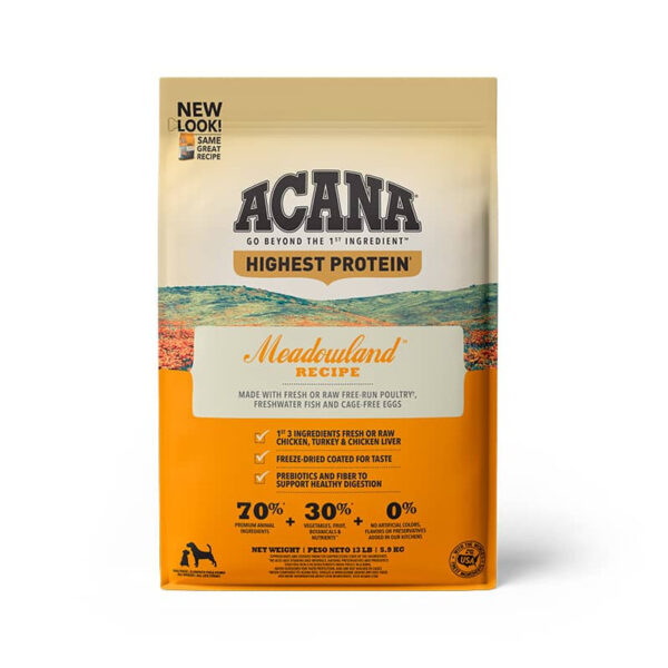 Acana Meadowland Recipe Perro 2 Kg - Imagen 2