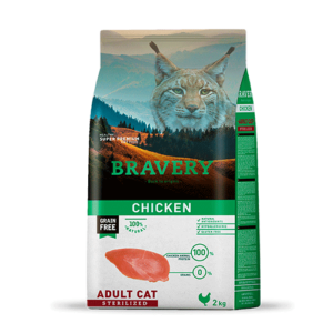 Bravery Chicken Adulto Gato Sterilizado 2KG