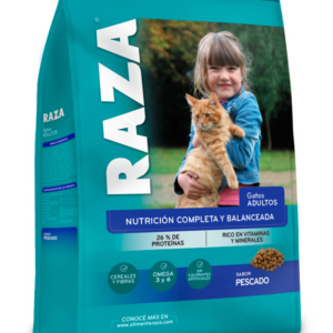 Raza Gato Pescado 10 KG - Rico en Omega 3