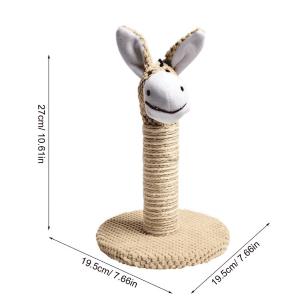 Rascador para Gatos Poste - Burro - Imagen 2
