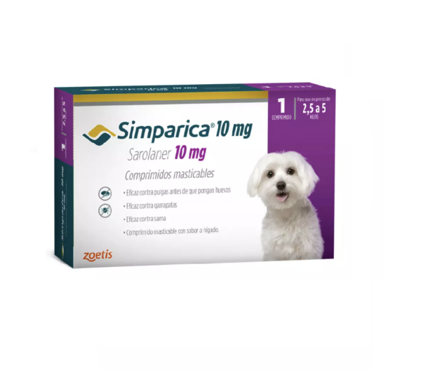 Simparica 10MG 1 Tableta (2,5 A 5 KG)