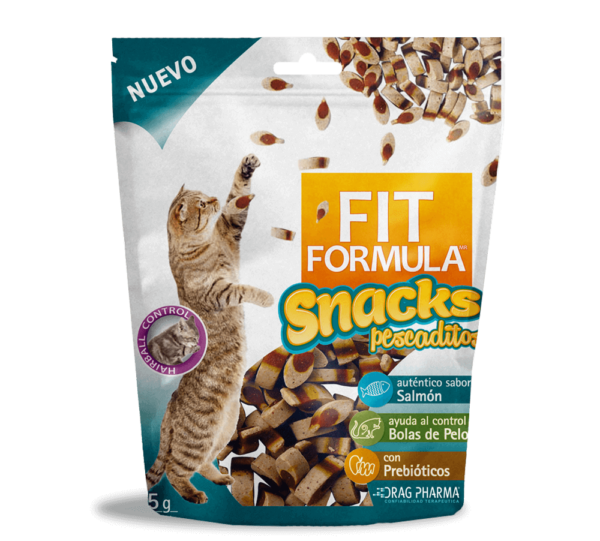Snack Fit Gato Pescaditos 65gr Unidad