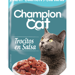 Sachet Champion Cat Salmón 24x100gr