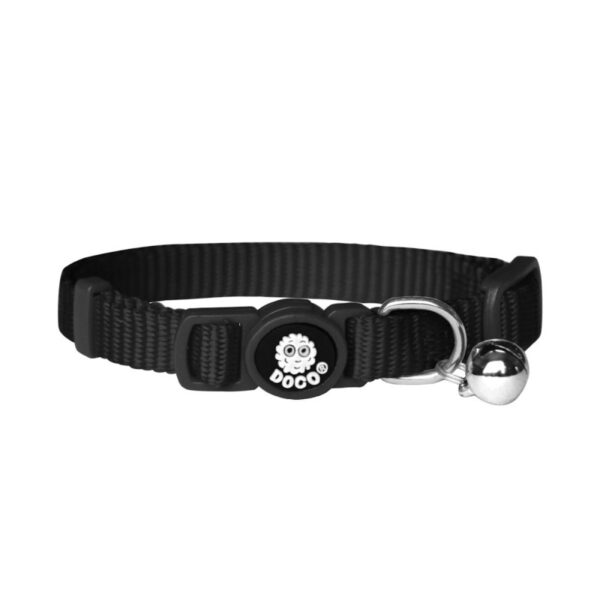 Collar para Gato Doco Negro (DCAT001-01)