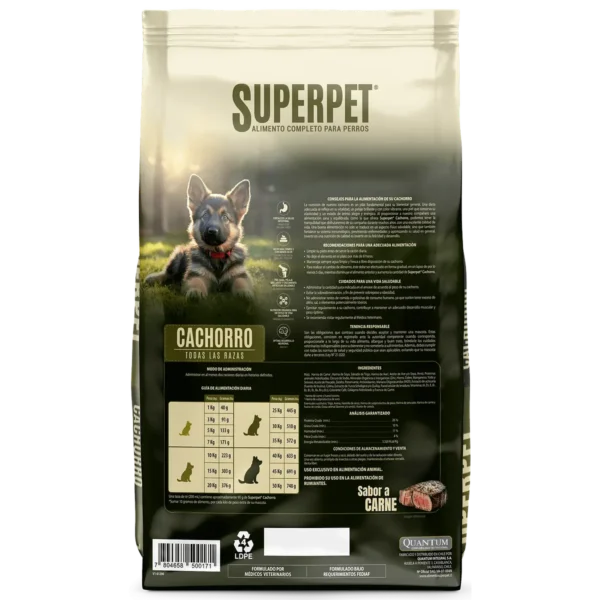 Alimento Perro Super Pet Cachorro 18 KG - Imagen 2