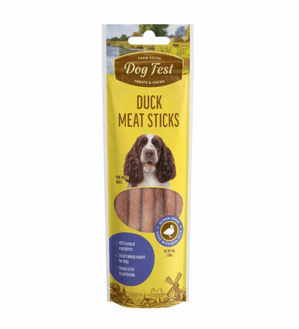 Snack Dog Fest Sticks De Carne De Pato 45 GR