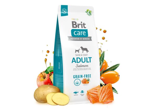 Brit Care Adult Salmón Grain Free Skin & Coat 12 KG