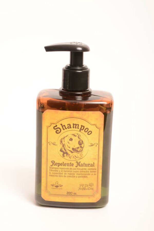 Shampoo Repelente Pets Friends 320 cc