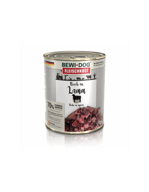 Display Lata BewiDog Rico en Cordero 6x800 GR - Imagen 2