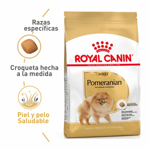 Royal Canin Pomeranian Adulto 1.5 KG - Imagen 2