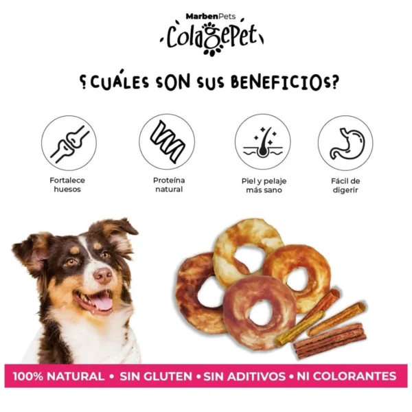 Snack Perro Sticks Colágeno Sabor Pato Tamaño S  (CL-DS) - Imagen 3