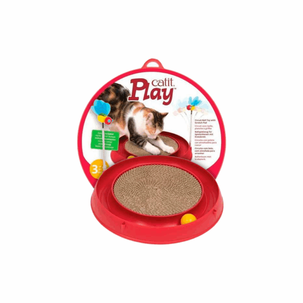 Juguete Gato Catit Play Circuito 3 en 1 con Rascador (43000) - Imagen 2