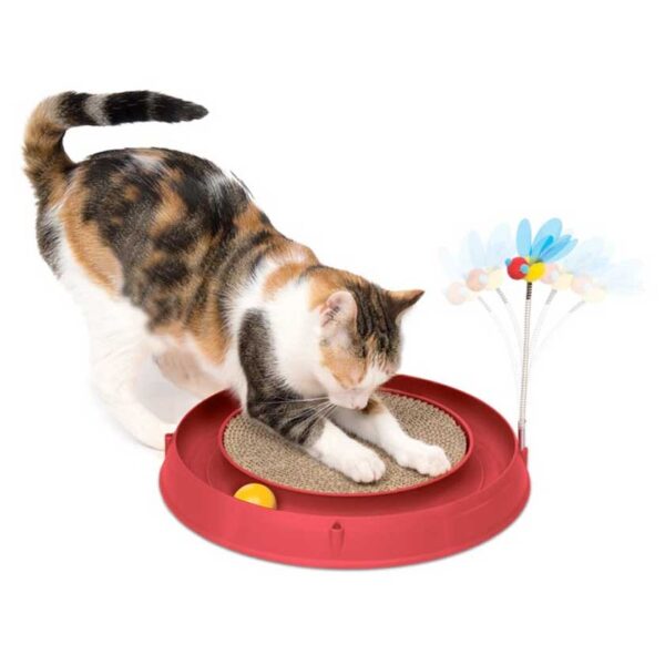 Juguete Gato Catit Play Circuito 3 en 1 con Rascador (43000) - Imagen 3