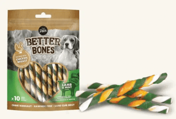 Snack para Perro Zeus Better Bones Palitos Cordero 114 GR Unidad (92775) - Imagen 2