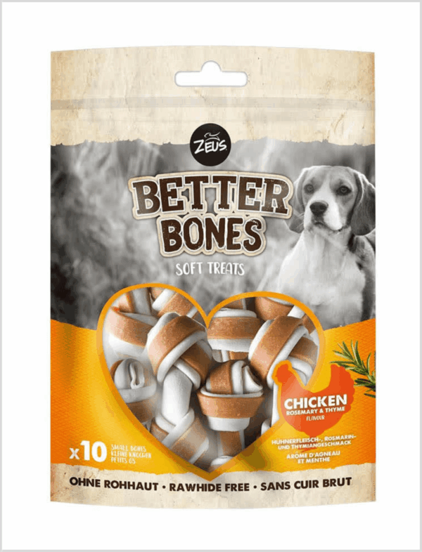 Snack para Perro Zeus Better Bones Huesitos Pollo 219 GR Unidad (92761)