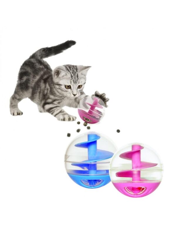 Juguete Gato Catit Bola Para Golosinas Azul (51252) - Imagen 3