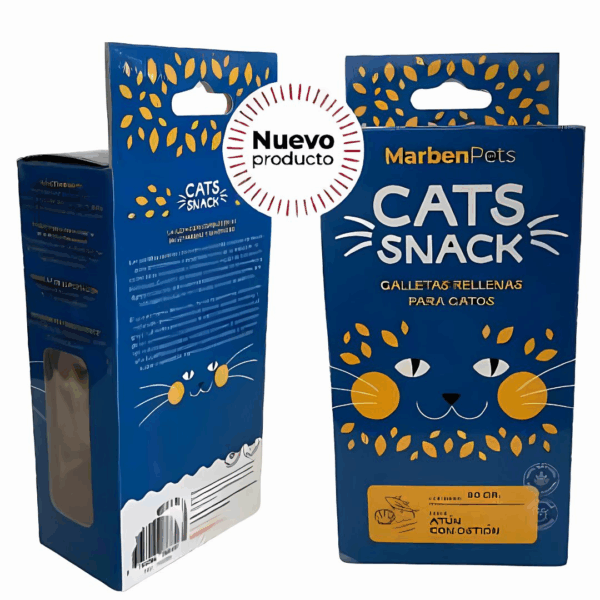 Galletas Cats Snack Rellena Atun & Ostion (CK1005)