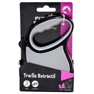 Correa Trailla Explorer Retráctil 3 mts Colores Surtidos (560927)