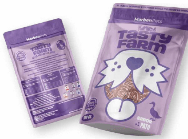 Snack Perro Tasty Farm Trutros de Pato y Hueso de Calcio (TF1021)